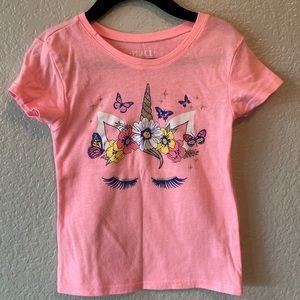 Girls xs(4) Unicorn Tee